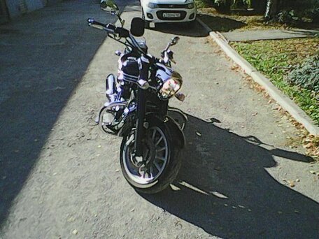 2012 Yamaha XV 1900, чёрный, 2000000 рублей, вид 2