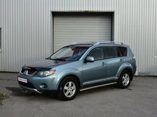 2007 Mitsubishi Outlander II, голубой, 739000 рублей, вид 1