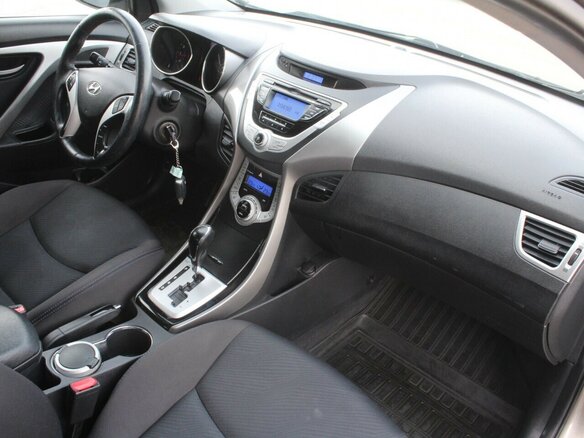 2011 Hyundai Elantra V (MD), коричневый, 1270000 рублей - вид 4