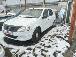 2014 Renault Logan I Рестайлинг, белый, 289000 рублей, вид 1