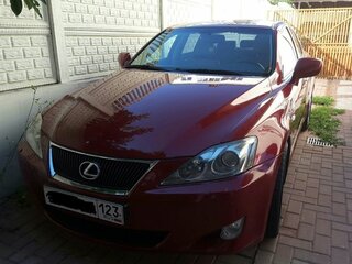 2007 Lexus IS 250 II, красный, 1530000 рублей, вид 2