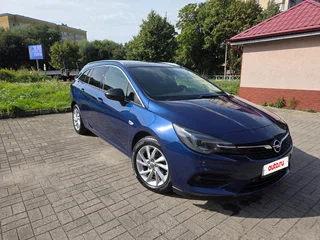 2021 Opel Astra K Рестайлинг, синий, 1590000 рублей, вид 4