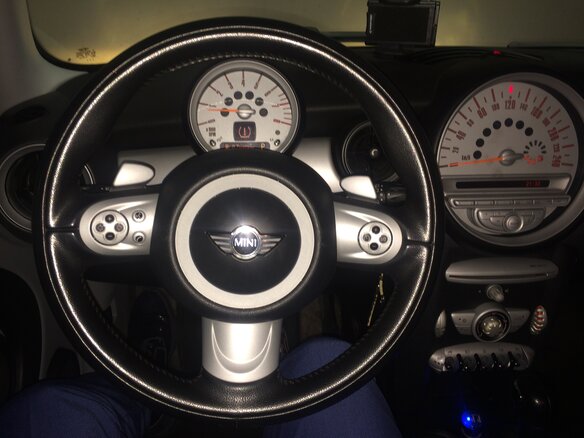 2007 Mini Hatch Cooper II (R56), синий - вид 12