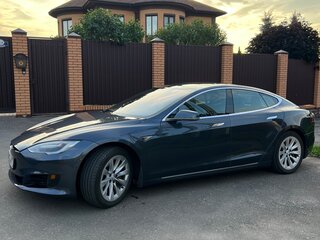 2016 Tesla Model S 75 I Рестайлинг, серый, 2400000 рублей, вид 4