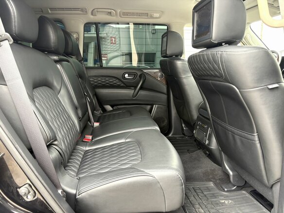 2018 Infiniti QX80 I Рестайлинг 2, чёрный, 3849000 рублей - вид 12