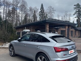 2021 Audi SQ5 II (FY) Рестайлинг, серый, 6300000 рублей, вид 4