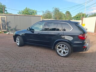 2009 BMW X5 30d II (E70), чёрный, 1900000 рублей, вид 4