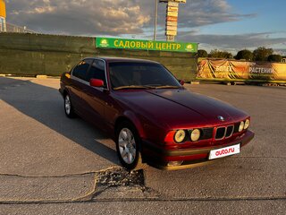 1989 BMW 5 серии 520i III (E34), красный, 350000 рублей, вид 3