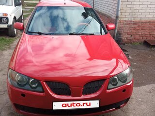 2004 Nissan Almera II (N16) Рестайлинг, красный, 390000 рублей, вид 1