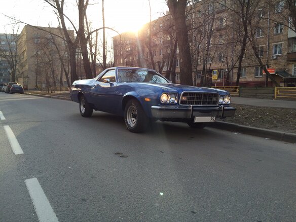 1973 Ford Ranchero VI, синий - вид 3