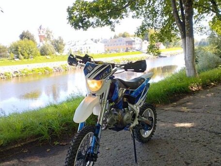 2018 Wels CRF 140, синий, 75000 рублей, вид 3