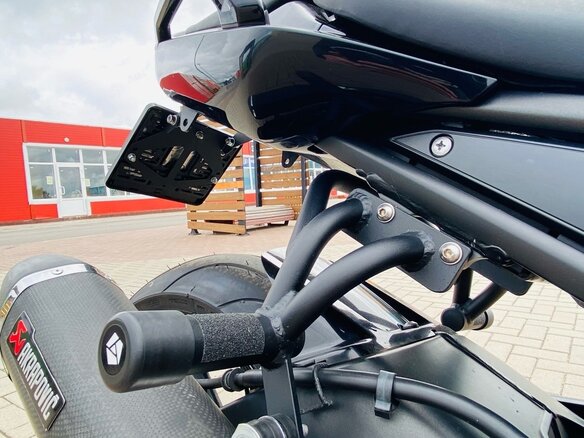 2007 Yamaha FZ1, чёрный - вид 17