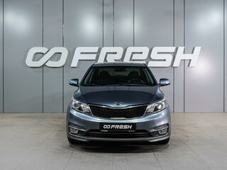 2015 Kia Rio III Рестайлинг, синий, 979000 рублей, вид 3