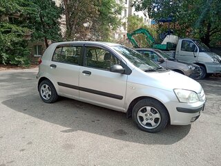 2004 Hyundai Getz I, серебристый, 330000 рублей, вид 2