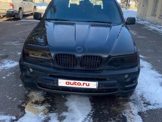 2000 BMW X5 3.0i I (E53), чёрный, 1150000 рублей, вид 3