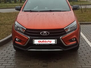 2021 Lada (ВАЗ) Vesta SW Cross I, оранжевый, 1100000 рублей, вид 2