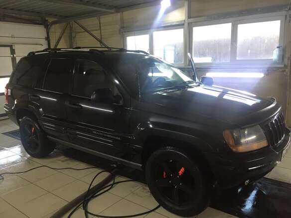 2001 Jeep Grand Cherokee II (WJ), чёрный - вид 12