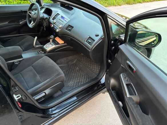 2010 Honda Civic VIII Рестайлинг, чёрный, 965000 рублей - вид 10