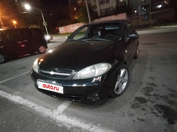 2008 Chevrolet Lacetti I, чёрный, 680000 рублей - вид 1