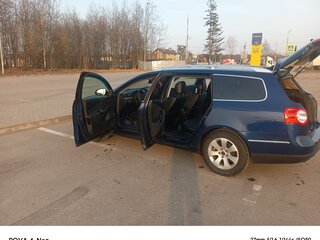 2007 Volkswagen Passat B6, синий, 790000 рублей, вид 3