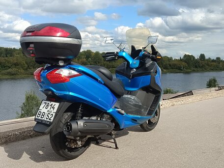 2013 Sym Maxsym 400, синий, 240000 рублей, вид 4