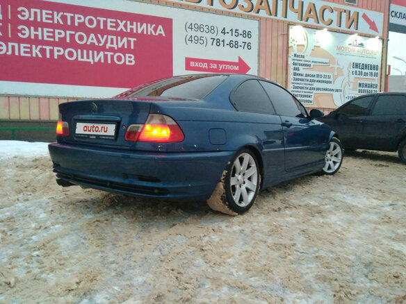 2001 BMW 3 серии 330i IV (E46), синий - вид 6