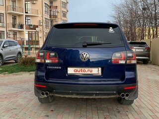 2007 Volkswagen Touareg I Рестайлинг, синий, 1600000 рублей, вид 5