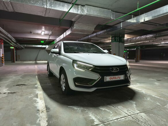 2023 Lada (ВАЗ) Vesta I Рестайлинг (NG), белый, 1350000 рублей - вид 2