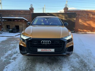 2018 Audi Q8 55 TFSI I (4M), оранжевый, 6550000 рублей, вид 1