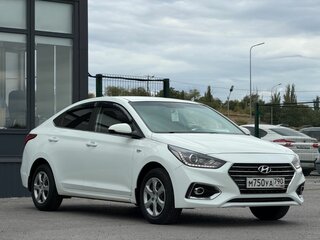 2018 Hyundai Solaris II, белый, 1319000 рублей, вид 5