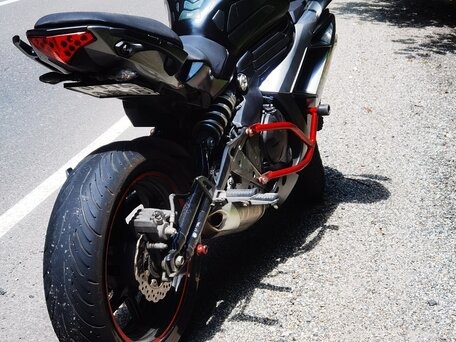 2014 Kawasaki ER-6F (Ninja 650R), серый, 630000 рублей, вид 2