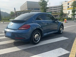 2019 Volkswagen Beetle II (A5), синий, 1900000 рублей, вид 4
