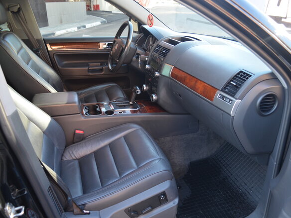 2004 Volkswagen Touareg I, чёрный - вид 7