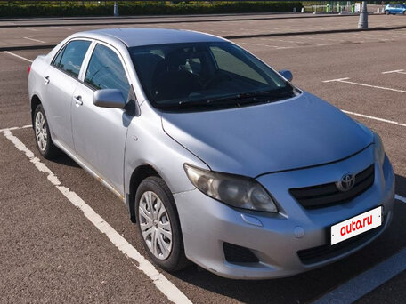 2007 Toyota Corolla X (E140, E150), серебристый, 470000 рублей, вид 3