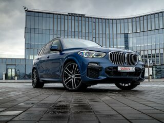 2019 BMW X5 30d IV (G05/G18), синий, 6181070 рублей, вид 3