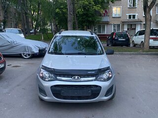 2017 Lada (ВАЗ) Kalina II, серебристый, 420000 рублей, вид 1
