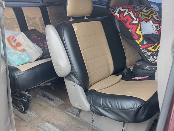 2001 Dodge Caravan 3-speed IV, пурпурный - вид 15