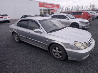 2004 Hyundai Sonata IV (EF) Рестайлинг, серый, 320000 рублей, вид 2