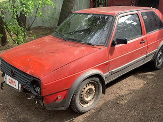 1988 Volkswagen Golf II, красный, 55000 рублей, вид 1