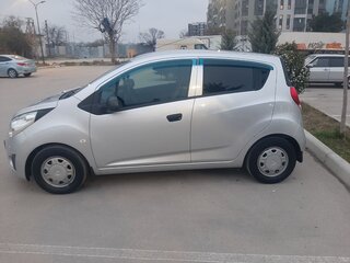 2013 Chevrolet Spark III, серебристый, 850000 рублей, вид 5