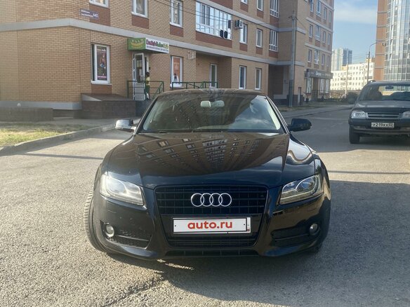 2011 Audi A5 I (8T), чёрный, 1600000 рублей - вид 2