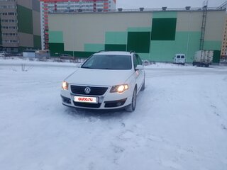 2009 Volkswagen Passat B6, белый, 730000 рублей, вид 1