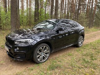 2016 BMW X6 30d II (F16), чёрный, 4000000 рублей, вид 1
