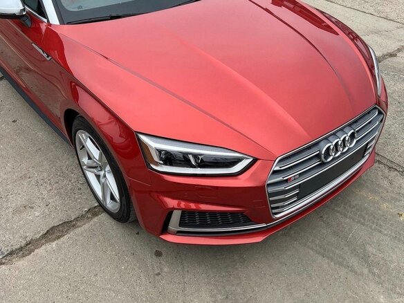 2018 Audi S5 II (F5), оранжевый, 3850000 рублей - вид 4