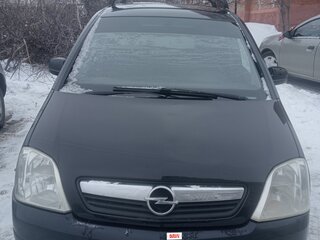 2007 Opel Meriva A Рестайлинг, чёрный, 330000 рублей, вид 2