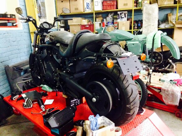 2007 Harley-Davidson V-Rod, чёрный - вид 13