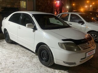 2003 Toyota Corolla Runx IX (E120, E130), белый, 680000 рублей, вид 1