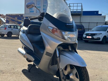 1999 Suzuki Burgman (SkyWave) 400, серебристый, 250000 рублей, вид 5