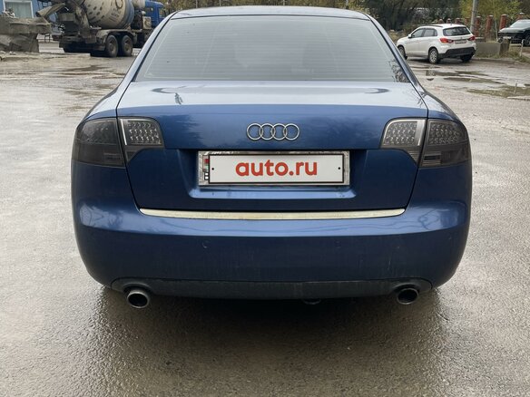 2005 Audi A4 III (B7), синий, 650000 рублей - вид 3