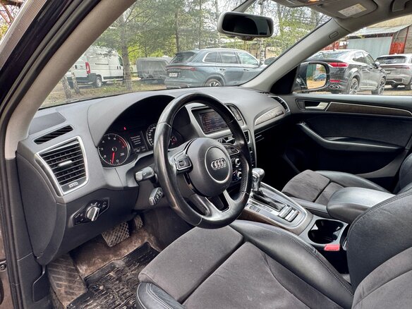 2014 Audi Q5 I (8R) Рестайлинг, чёрный, 1810000 рублей - вид 12